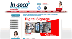 Desktop Screenshot of inseco.fr